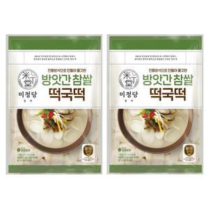 CJ 제일제당 미정당 방앗간 참쌀 떡국떡 1kg x2개
