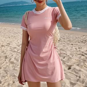 해외 여행 스윔웨어 물놀이 원피스 수영복 여름 휴가 휴양지 호캉스 비치 체형커버 유교걸
