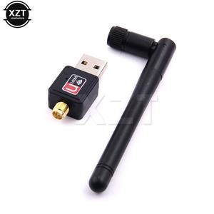 무선 네트워크 카드 미니 USB 와이파이 어댑터 PC 윈도우용 LAN 리시버 동글 안테나 802. B G N 50MBPS MT760