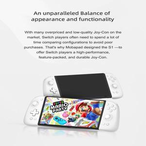 MOBAPAD S1 HD / 게임 컨트롤러, Nintendo Switch OLED 조이패드 용 홀 콘솔이있는