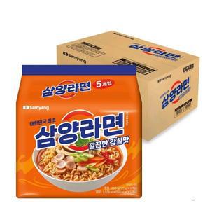 삼양 삼양라면 오리지널 깔끔한 감칠맛 120g 40개 한박스 box 40입 40봉