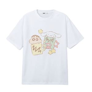 스파오 반팔티 시나모롤 X 짱구는못말려 반팔 2종