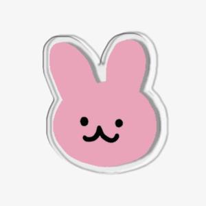 아칸 율율 깨발랄 토끼 아크릴 스마트톡