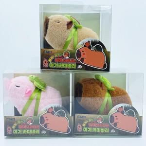 소리 움직이는 카피바라 인형 장난감