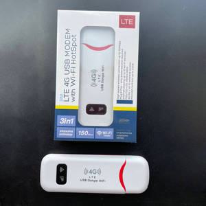 휴대용라우터 유심공유기 이동식와이파이 4G LTE 무선 USB 동글 모바일 광대역 150Mbps 모뎀 스틱 SIM 카드