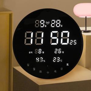 라피네 와이파이 특대형 무소음 디지털 LED 벽시계
