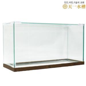 천일 누드 어항 45cm 월넛/미니어항/유리뚜껑포함/천일어항/오픈어항/열대어어항/베타어항/작은어항