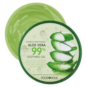 푸드어홀릭 알로에베라 수딩젤 300ml /알로에 수분크림 병풀추출물함유 진정 보습