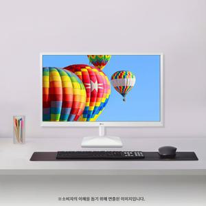 LG 27MN430HW 68cm IPS 광시야각 FHD 75Hz 5ms 화이트 사무용 업무용 가정용 눈이편한 컴퓨터 모니터