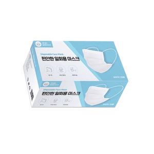 편안한 일회용 마스크 50매 3중필터