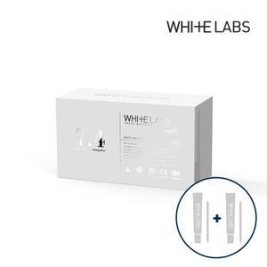 화이트랩스 LED 셀프 자가 치아미백기 본품 미백젤 세트 2인용