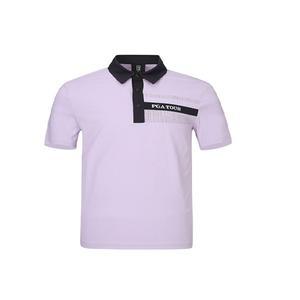 [대구백화점] [PGA TOUR]남성 프린트 포인트 반팔 티셔츠(L222TS127P)
