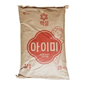 가마랑CJ 제일제당 백설 아이미 25kg 대용량 업소용