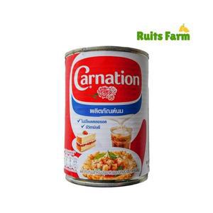 [루츠팜]태국 카네이션 무가당 연유 405g 카네이션밀크 베이킹용 요리용 우유