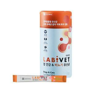 종근당 라비벳 독&캣 장건강&신장유산균 1박스(30포)+5P 증정