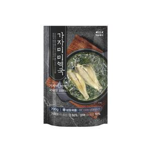 어부백서 국내산 가자미 미역국 1팩