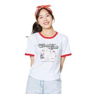 [소이] 세이브존07 4부크롭고양이링거티셔츠  24M1457 (S14725552)