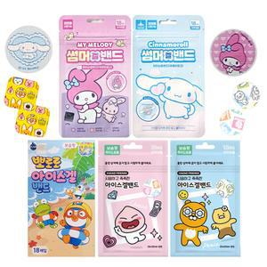 모기밴드 18매입 x 5개 /아이스겔/뽀로로 퇴치 기피제 밴드 팔찌 썸머패치 벌레 물파스 스프레이 모기