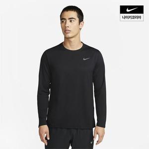 마일러 남성 드라이 핏 UV 긴팔 러닝 탑 FB7071-010