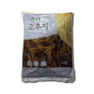 오성 간장고추지 4kg (+아이스박스)