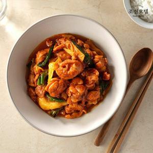 [신세계라이브쇼핑]조선호텔 닭갈비 300g X 7팩 (직)