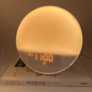 그로스티 해뜨는 인공태양 알람시계 미라클모닝 웨이크업 일출 태양 해오름 조명 시계