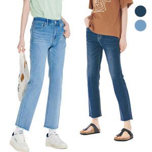 (체이스컬트) 히든밴딩 SLIM 스트레이트 AIR JEAN PANTS/2Color
