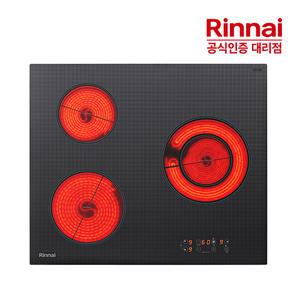 린나이 하이라이트 3구 전기레인지 라디언트 RH-B33A