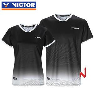 2025SS 빅터 반팔티 V-Motion Black VT25AGW004F/VT25AGW004M 남성/여성