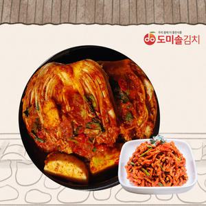 [도미솔] 국내산100% 총10.5kg 사랑채 포기10kg+콜라비 말랭이0.5kg