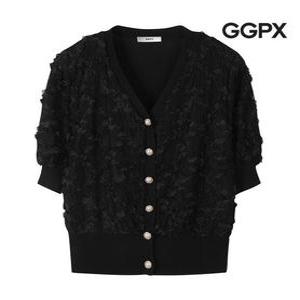 [GGPX]로맨틱 진주 반팔 가디건 (GP4KG001F)