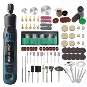 3.6V 미니 드릴 조각사 충전식 마이크로 로타리 도구 전기 소형 그라인더 옥 연마