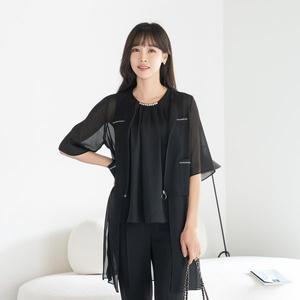 [마담4060]엄마옷 마담4060 쉬폰레이어드 중년여성옷 자켓-RJK2504003-