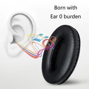 Sennheiser HD200 Pro 헤드셋 귀마개 95AF 용 가죽/천 빔 스폰지 이어 패드