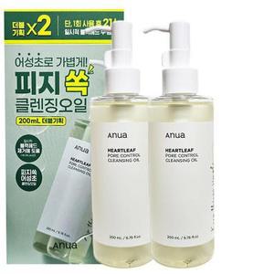 아누아 어성초 포어 컨트롤 클렌징 200ml+200ml 1+1 (AD)