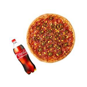 [반올림피자] 고스트 페파로니피자L + 콜라1.25L