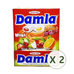 담라 캔디 어소티드 종합 카라멜 젤리 2kg x 2개 / 타야스 미니 소프트 캔디 대용량