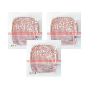 존쿡 델리미트 사각잠봉 400g X 3팩 슬라이스 샌드위치 잠봉 돼지고기 샐러드 브런치