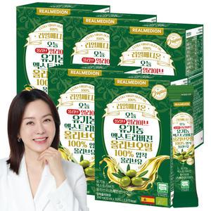 리얼메디온 150포(총5개월분) 유기농 엑스트라버진 올리브오일 스틱 오늘 올리브 얼라이브 100% 압착 올리브유 냉압착