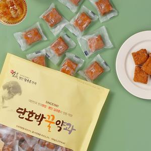 김규흔한과 명인 페스츄리 단호박 꿀약과 500g (한입크기)