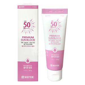 일양약품 헬스데이 프리미엄 선블럭 SPF50+ PA++++ 45g 1개/선크림