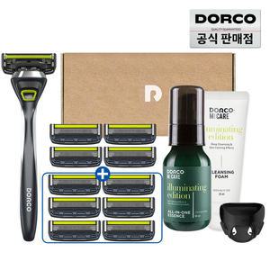 도루코 베이직 스타터킷V2 면도세트+증정(면도날6입)/호환가능/5중날/7중날/