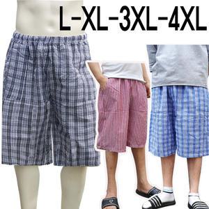 BIG size 특대 XL-4XL 여름 cool 지지미 7부바지 빅사이즈 수면바지 파자마 냉감 F557 잠옷 남자 여자