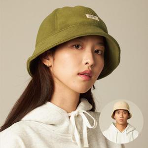 WH LABEL FLEECE BUCKET CAP
