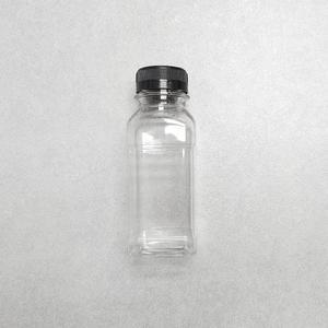 200ml 쥬스사각보틀병 검정뚜껑셋트 315개