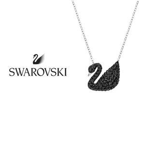 스와로브스키 SWAROVSKI 여자 여성 블랙스완 목걸이 5347330