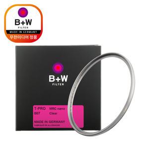 (컴온탑) 슈나이더 B+W T-PRO MRC nano 007 Clear 72mm 필터 (신형)