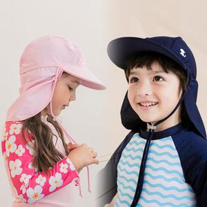 유아 키즈 플랩캡 바닷가 워터파크 아동모자 아기벙거지 숲체험모자
