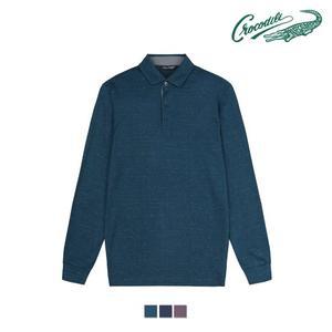 [크로커다일] 조직 스트라이프 솔리드티 CDAA7TS1483