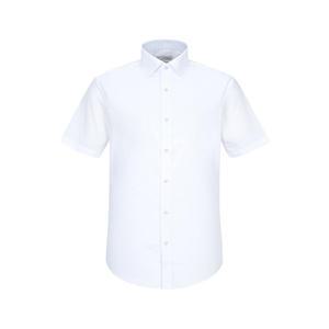 [하프클럽/듀퐁셔츠]스트레치 배색 765 컴포터블 반팔 셔츠 화이트 SE3MM22HS756SWH